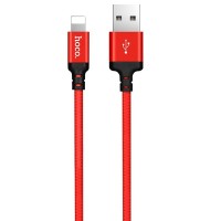 Дата кабель Hoco X14 Times Speed Lightning Cable (1m) Червоний (30544)