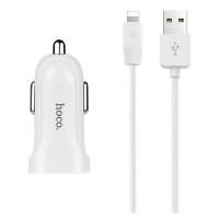 АЗУ Hoco Z2 Charger + Cable (Lightning) 1.5A 1USB Белый (13710)