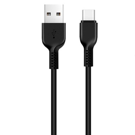 Дата кабель Hoco X20 Flash Type-C Cable (2m) Чорний (13922)