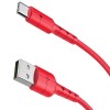 Дата кабель Hoco X30 Star Type-C Cable 2A (1.2m) Красный (20506)