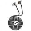 Дата кабель Hoco U42 Exquisite Steel Type-C cable (1.2m) Чорний (23890)