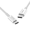 Дата кабель Hoco X23 Skilled Type-C Cable (1m) Белый (13926)