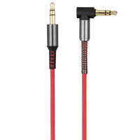 Аудио кабель Aux Hoco UPA02 (1m) Красный (20507)