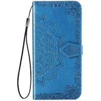Кожаный чехол (книжка) Art Case с визитницей для Samsung Galaxy A50 (A505F) / A50s / A30s Синий (13128)