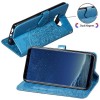 Кожаный чехол (книжка) Art Case с визитницей для Samsung G950 Galaxy S8 Синій (13138)