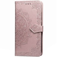 Кожаный чехол (книжка) Art Case с визитницей для Huawei P Smart+ (nova 3i) Рожевий (13135)