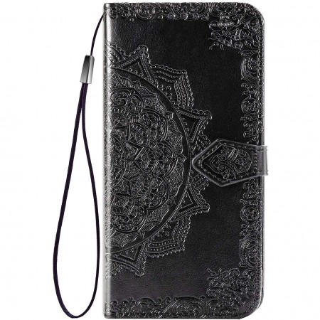 Кожаный чехол (книжка) Art Case с визитницей для Meizu M6 Note Чорний (17476)