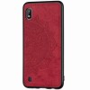 TPU+Textile чехол Mandala с 3D тиснением для Samsung Galaxy A10 (A105F) Червоний (2048)