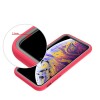 Ударопрочный чехол Full-body Bumper Case для Apple iPhone X / XS (5.8'') Рожевий (2092)