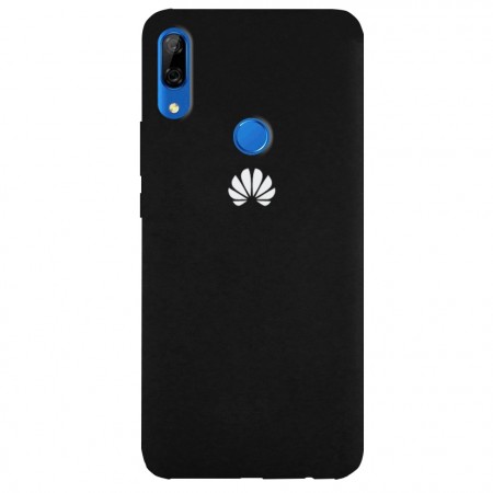 Чехол Silicone Cover Full Protective (AA) для Huawei P Smart Z Черный (2115)