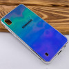 TPU+Glass чехол Gradient Rainbow с лого для Samsung Galaxy A10 (A105F) Зелений (2117)