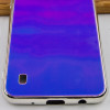 TPU+Glass чехол Gradient Rainbow с лого для Samsung Galaxy A10 (A105F) Фіолетовий (2119)