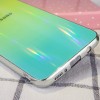 TPU+Glass чехол Gradient Aurora с лого для Samsung Galaxy A20 / A30 Зелёный (2152)