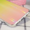 TPU+Glass чехол Gradient Aurora с лого для Samsung Galaxy A20 / A30 Рожевий (2153)