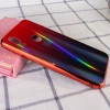 TPU+Glass чехол Gradient Aurora с лого для Xiaomi Redmi 7 Красный (2160)