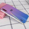 TPU+Glass чехол Gradient Aurora с лого для Xiaomi Mi A3 (CC9e) Фиолетовый (2157)