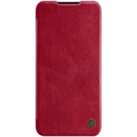 Кожаный чехол (книжка) Nillkin Qin Series для Xiaomi Mi A3 (CC9e) Красный (2326)