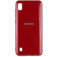 TPU чехол GLOSSY LOGO для Samsung Galaxy A10 (A105F) Червоний (2333)