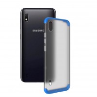 Матовая PC накладка GKK LikGus 360 градусов для Samsung Galaxy A10 (A105F) Синий (2344)