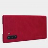 Кожаный чехол (книжка) Nillkin Qin Series для Samsung Galaxy Note 10 Червоний (2347)