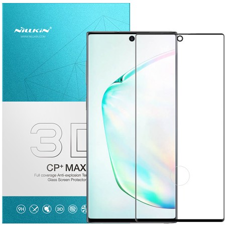 Защитное стекло Nillkin (CP+ max 3D) для Samsung Galaxy Note 10 Plus Чорний (17808)