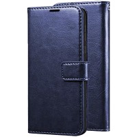 Чехол (книжка) Wallet Glossy с визитницей для Asus ZenFone Max （ZC550KL) Синий (2355)