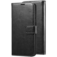 Чехол (книжка) Wallet Glossy с визитницей для Asus ZenFone Max （ZC550KL) Черный (2356)