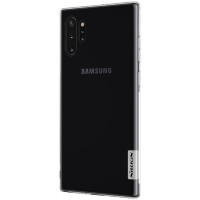 TPU чехол Nillkin Nature Series для Samsung Galaxy Note 10 Plus Білий (29722)