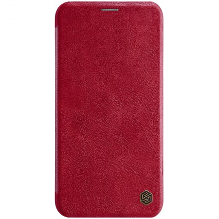 Кожаный чехол (книжка) Nillkin Qin Series для Apple iPhone 11 Pro (5.8'') Червоний (2369)