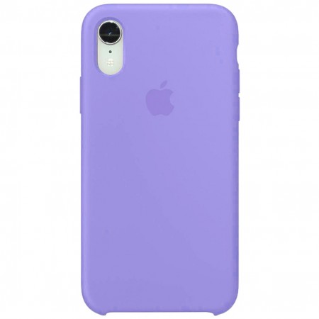 Чехол Silicone Case (AA) для Apple iPhone XR (6.1'') Сиреневый (17156)