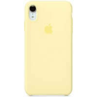 Чехол Silicone Case (AA) для Apple iPhone XR (6.1'') Жовтий (2418)