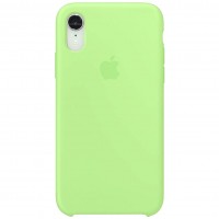 Чехол Silicone Case (AA) для Apple iPhone XR (6.1'') М'ятний (2414)