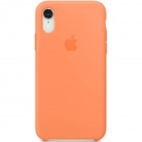 Чехол Silicone Case (AA) для Apple iPhone XR (6.1'') Помаранчевий (2415)