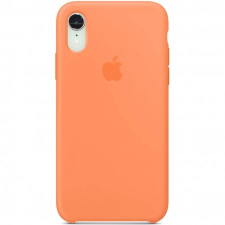 Чехол Silicone Case (AA) для Apple iPhone XR (6.1'') Помаранчевий (2415)