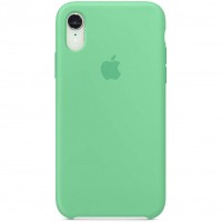 Чехол Silicone Case (AA) для Apple iPhone XR (6.1'') Зелений (2412)