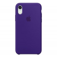 Чехол Silicone Case (AA) для Apple iPhone XR (6.1'') Фіолетовий (2413)