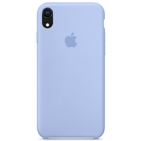 Чехол Silicone Case (AA) для Apple iPhone XR (6.1'') Голубой (2428)