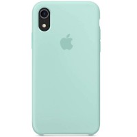 Чехол Silicone Case (AA) для Apple iPhone XR (6.1'') Бірюзовий (2436)