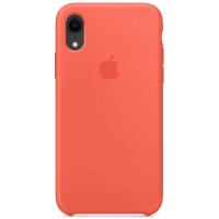 Чехол Silicone Case (AA) для Apple iPhone XR (6.1'') Помаранчевий (2421)