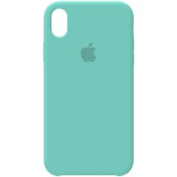 Чехол Silicone Case (AA) для Apple iPhone XR (6.1'') Бірюзовий (2397)