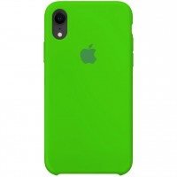 Чехол Silicone Case (AA) для Apple iPhone XR (6.1'') Зелений (2429)