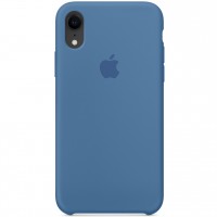 Чехол Silicone Case (AA) для Apple iPhone XR (6.1'') Блакитний (2409)