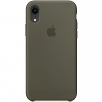 Чехол Silicone Case (AA) для Apple iPhone XR (6.1'') Сірий (12268)