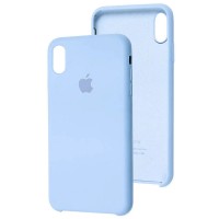 Чехол Silicone Case (AA) для Apple iPhone XR (6.1'') Блакитний (31003)