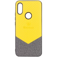 TPU чехол Baseus Сolor textile для Xiaomi Redmi 7 Жовтий (17886)