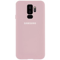 Чехол Silicone Cover Full Protective (AA) для Samsung Galaxy S9+ Рожевий (31942)