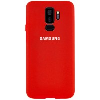 Чехол Silicone Cover Full Protective (AA) для Samsung Galaxy S9+ Червоний (31943)