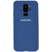 Чехол Silicone Cover Full Protective (AA) для Samsung Galaxy S9+ Синій (31944)