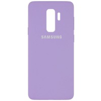 Чехол Silicone Cover Full Protective (AA) для Samsung Galaxy S9+ Бузковий (31945)