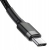 Дата кабель Baseus Cafule Type-C to Type-C Cable PD 2.0 60W (2m) (CATKLF-H) Черный (33283)